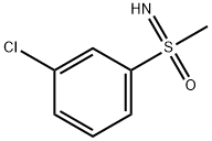 1-氯-3-(S-甲基磺酰亚胺基)苯 结构式