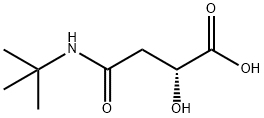 (2R)-3-(tert-butylcarbamoyl)-2-hydroxypropanoic acid 结构式
