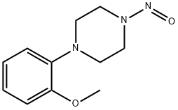 N-Nitroso-1-(2-methoxyphenyl)-piperazine 结构式