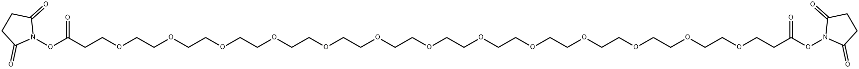 Bis-peg13-nhs ester 结构式