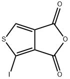 4-Iodothieno[3,4-c]furan-1,3-dione 结构式