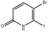 5-溴-6-碘吡啶-2(1H)-酮 结构式