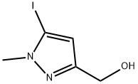 (5-iodo-1-methyl-1H-pyrazol-3-yl)methanol 结构式