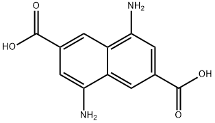 4,8-二氨基-2,6-萘二甲酸 结构式