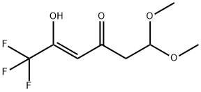 (Z)-6,6,6-TRIFLUORO-5-HYDROXY-1,1-DIMETHOXYHEX-4-EN-3-ONE 结构式