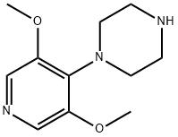Piperazine, 1-(3,5-dimethoxy-4-pyridinyl)- 结构式