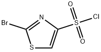 2-溴噻唑-4-磺酰氯 结构式