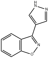 3-(1H-pyrazol-4-yl)-1,2-benzoxazole 结构式