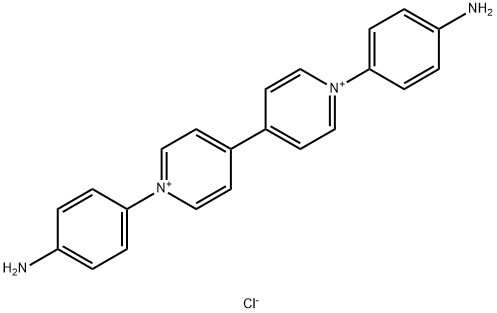 1,1'-双(4-氨基苯基)-[4,4'-联吡啶]-1,1'-二氯化铵 结构式