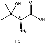 (S)-2-amino-3-hydroxy-3-methylbutanoicacid 结构式