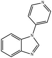 (9CI)-1-(4-吡啶)-1H-苯并咪唑 结构式