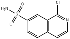 7-Isoquinolinesulfonamide, 1-chloro- 结构式