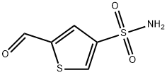 5-formylthiophene-3-sulfonamide 结构式