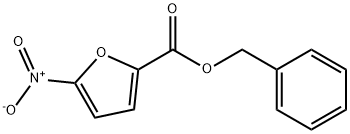 5-硝基呋喃-2-羧酸苄酯 结构式