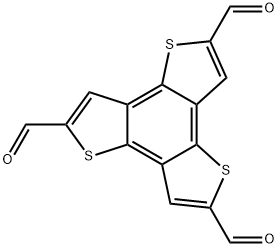 苯并[1,2-b:3,4-b':5,6-b']三噻吩-2,5,8-三醛 结构式