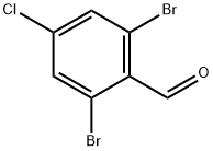 2,6-二溴-4-氯苯甲醛 结构式