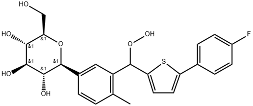 卡格列净过氧化氢杂质 结构式