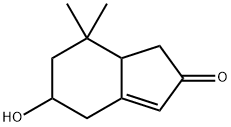 2H-Inden-2-one, 1,4,5,6,7,7a-hexahydro-5-hydroxy-7,7-dimethyl- 结构式