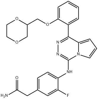 Hypoglycemic agent 1 结构式