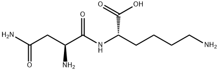 L-Lysine, L-asparaginyl- 结构式