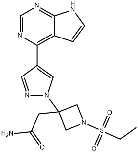 巴瑞克替尼杂质01 结构式