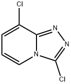 3,8-二氯-[1,2,4]三唑并[4,3-A]吡啶 结构式