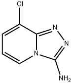 1,2,4-Triazolo[4,3-a]pyridin-3-amine, 8-chloro- 结构式