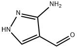 3-氨基-1H-吡唑-4-甲醛 结构式
