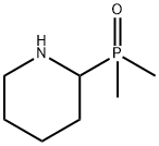 二甲基(哌啶-2-基)氧化膦 结构式