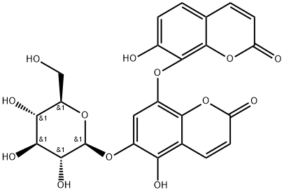 黄瑞香苷B 结构式