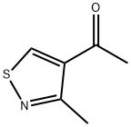 1-(3-甲基-4-异噻唑基)乙酮 结构式