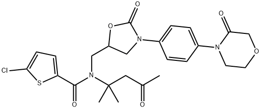 利伐沙班杂质 31 结构式