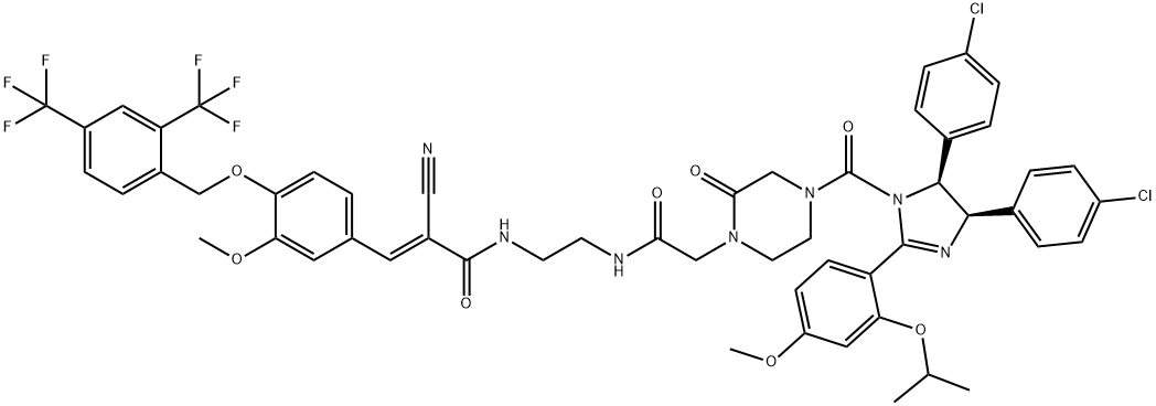 PROTAC ERRα Degrader-1 结构式