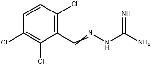 Hydrazinecarboximidamide, 2-[(2,3,6-trichlorophenyl)methylene]- 结构式