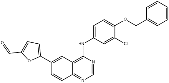 拉帕替尼杂质K 结构式