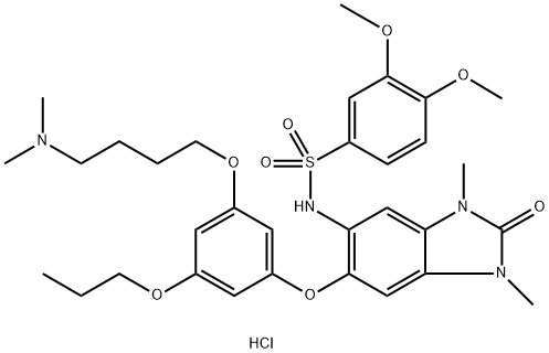 IACS-9571 hydrochloride 结构式