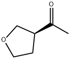 (S)-1-(四氢呋喃-3-基)乙酮 结构式