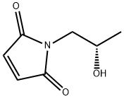 1H-Pyrrole-2,5-dione, 1-[(2S)-2-hydroxypropyl]- 结构式
