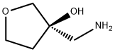 (R)-3-(氨甲基)四氢呋喃-3-醇 结构式