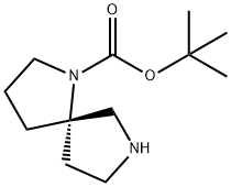 (S)-1-BOC-1,7-二氮杂螺[4.4]壬烷 结构式
