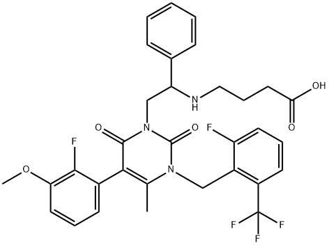 消旋恶拉戈利 结构式