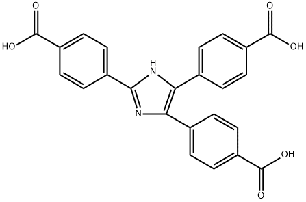 三(4-羧基苯基)咪唑 结构式
