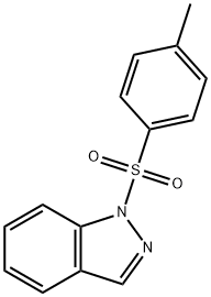 1H-Indazole, 1-[(4-methylphenyl)sulfonyl]- 结构式