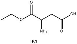 H-L-Asp-OEt.HCl 结构式