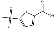 5-(甲基磺酰基)-2-呋喃羧酸 结构式