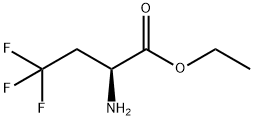 (S)-2-Amino-4,4,4-trifluoro-butyric acid ethyl ester 结构式