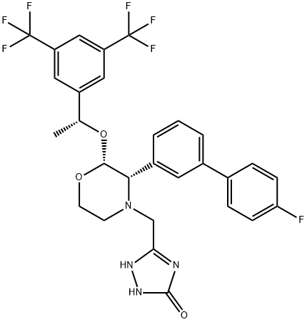 阿瑞匹坦EP杂质B 结构式