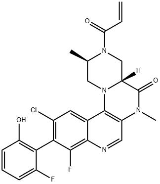 KRAS G12C INHIBITOR 15 结构式