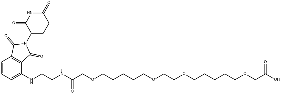 E3 LIGASE LIGAND-LINKER CONJUGATES 49|||CEREBLON LIGAND-LINKER CONJUGATES 14 结构式