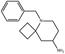 5-Azaspiro[3.5]nonan-8-amine, 5-(phenylmethyl)- 结构式